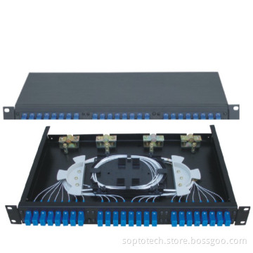 24 Cores FTTH Distribution Box Fiber Optical ODF (SD-C-24)
